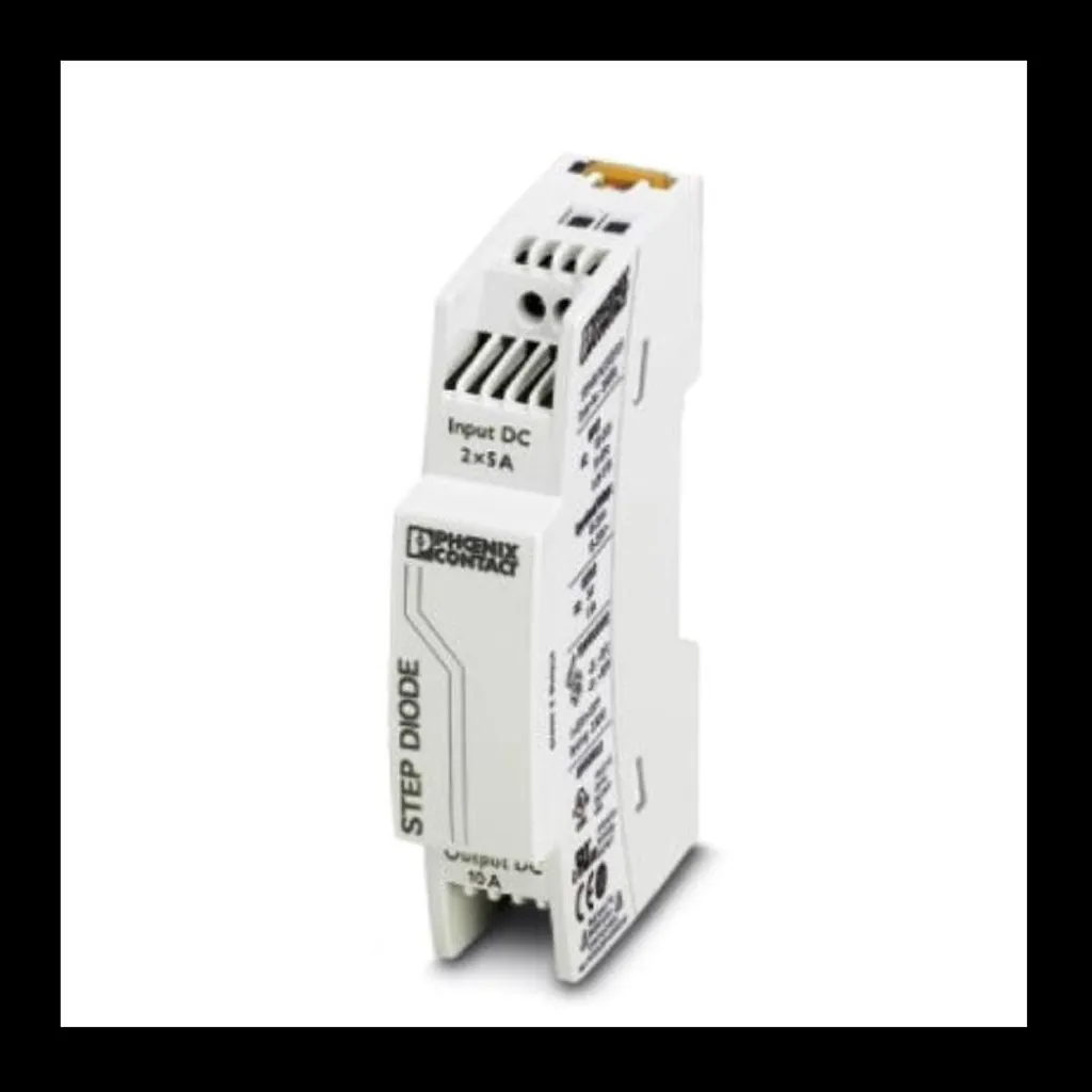 Alimentation redondante pour automatisme 10A Phoenix Contact 2868606 rail