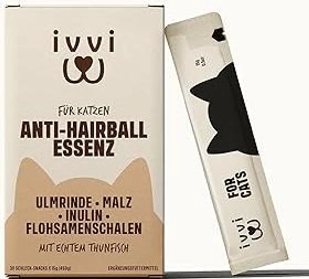 Snack Gatti ivvi Essenza Anti-Boli | 30x15g Crema al Tonno e Malto