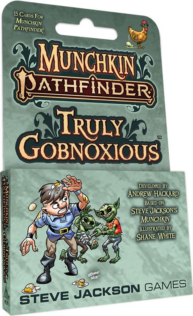 Munchkin Pathfinder Truly Gobnoxious- Kartenspiel erweiterung - ENG Edition