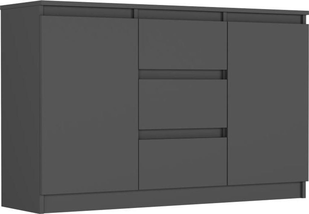 Framire Komoda 120cm skříňka zásuvky police R-120-S3 Obrázek produktu 