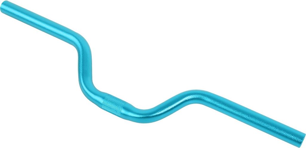 Fahrradlenker, Aluminiumlegierung Mountainbike Bar Radfahren Sport Bar Komponenten 25, 4 mm 520 mm(Blau