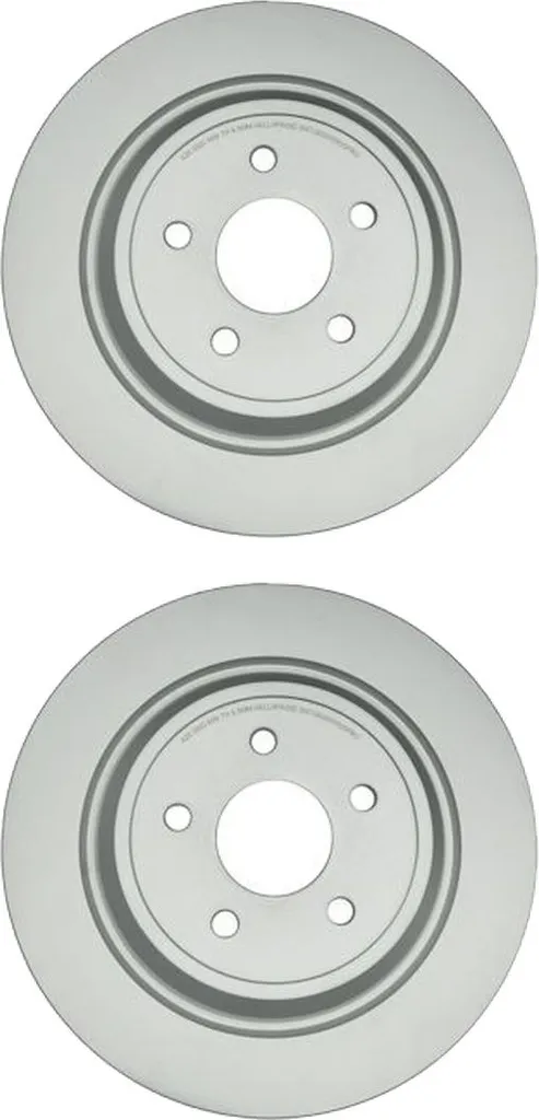 Disques de Frein Arrière Pleins 11mm pour FORD KUGA - Kit de 2 Pièces