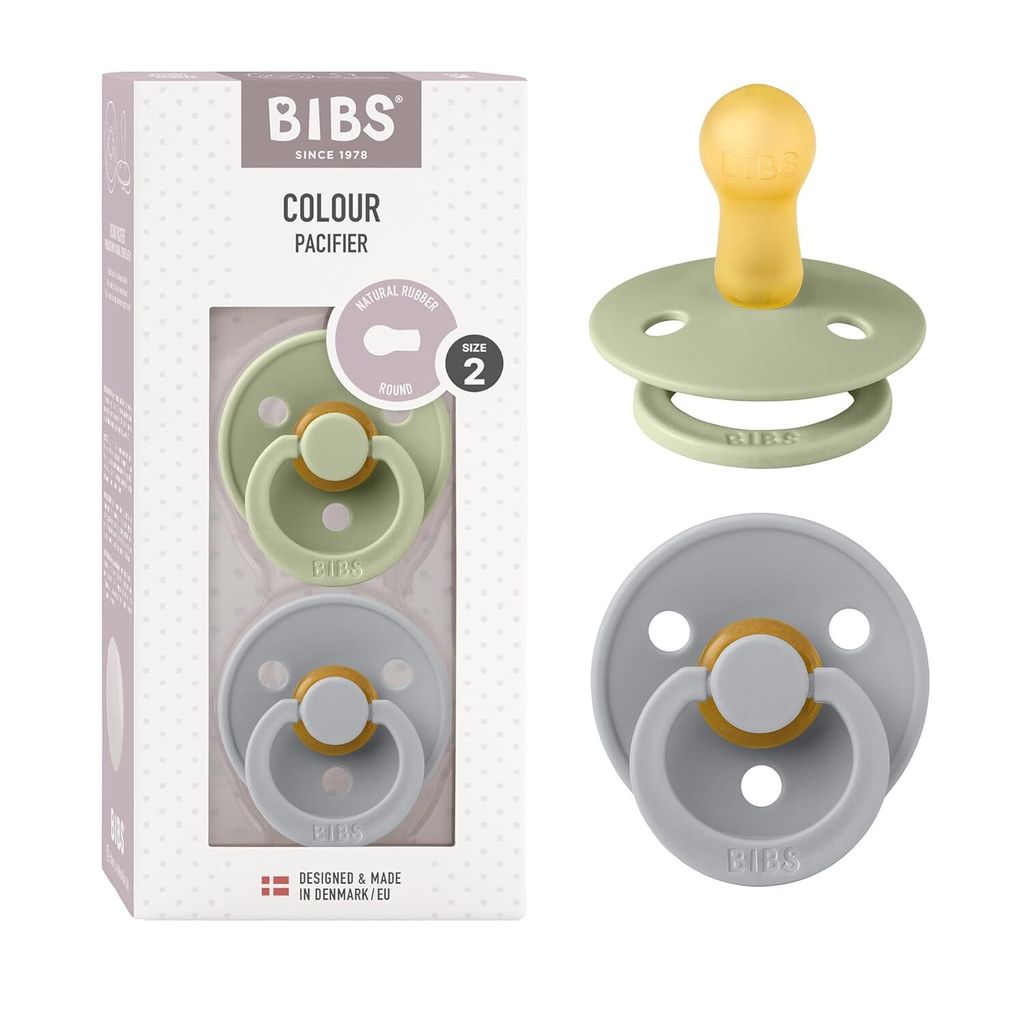 BIBS Colour Schnuller 2er-Pack, BPA-frei, Kirschform Produktbild 