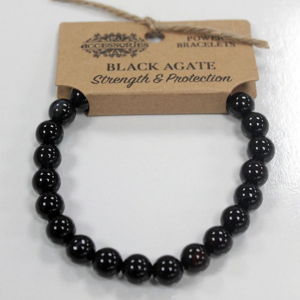 Brazalete de Energía - Ágata negra Imagen del producto 