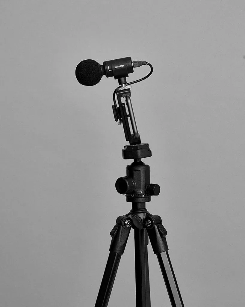 Microphone Vlogging Shure MV88+ Video Kit avec Trépied et Support Mobile - 14
