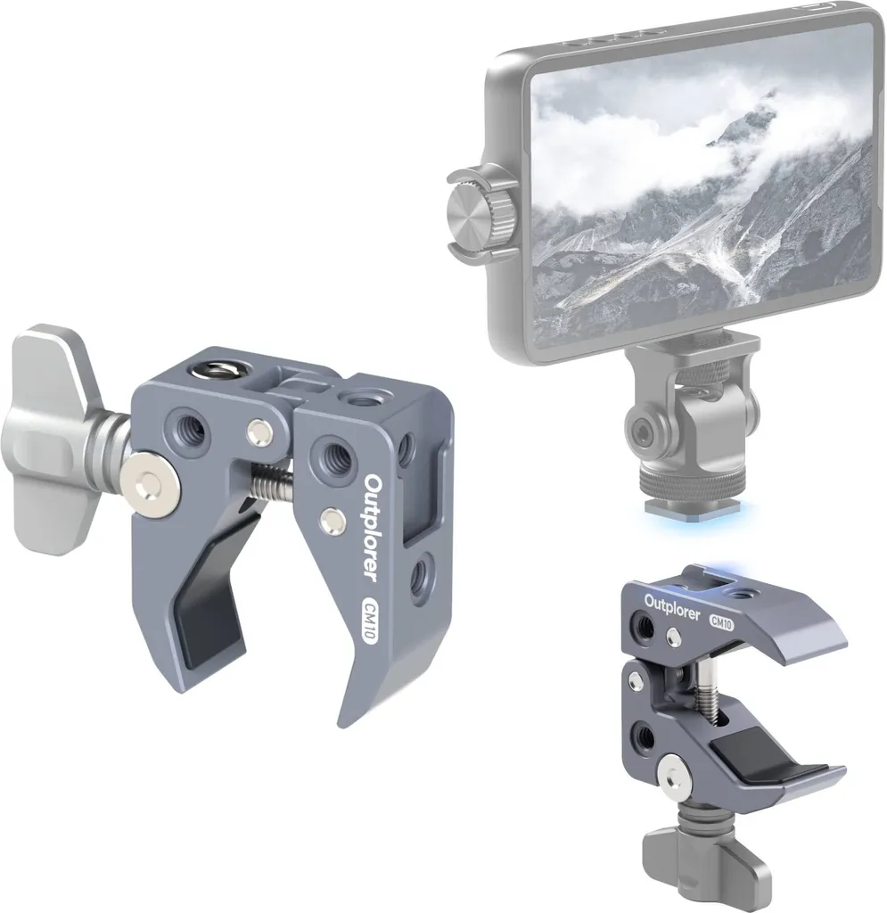 Clamp Outplorer CM10 13-42mm - Supporto Professionale Super Clamp