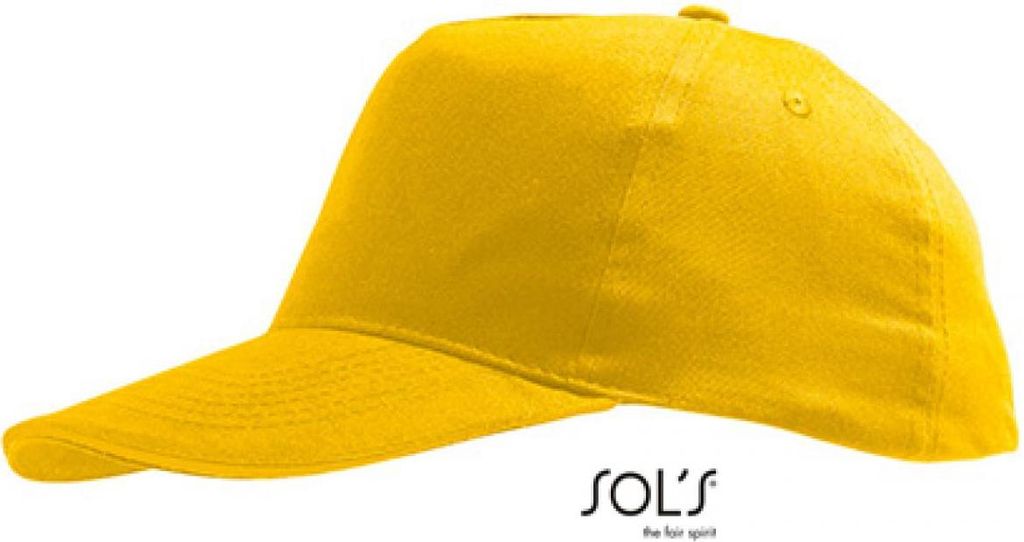 SOLs 88111 | Kids Cap Sunny / Kopfumfang ca. 55 cm - Farbe: Gold - Größe: One Size