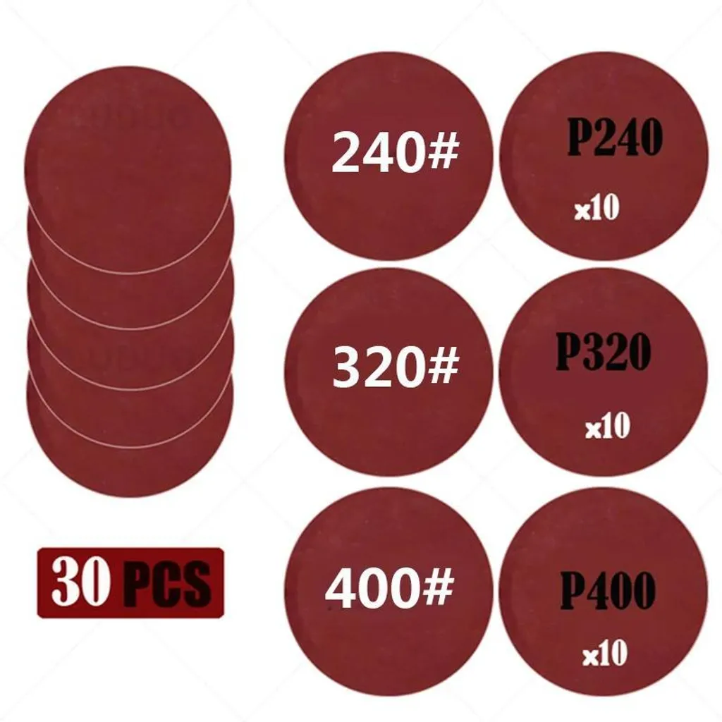 Disques abrasifs 150 mm anti-encrassement pour une finition lisse parfaite