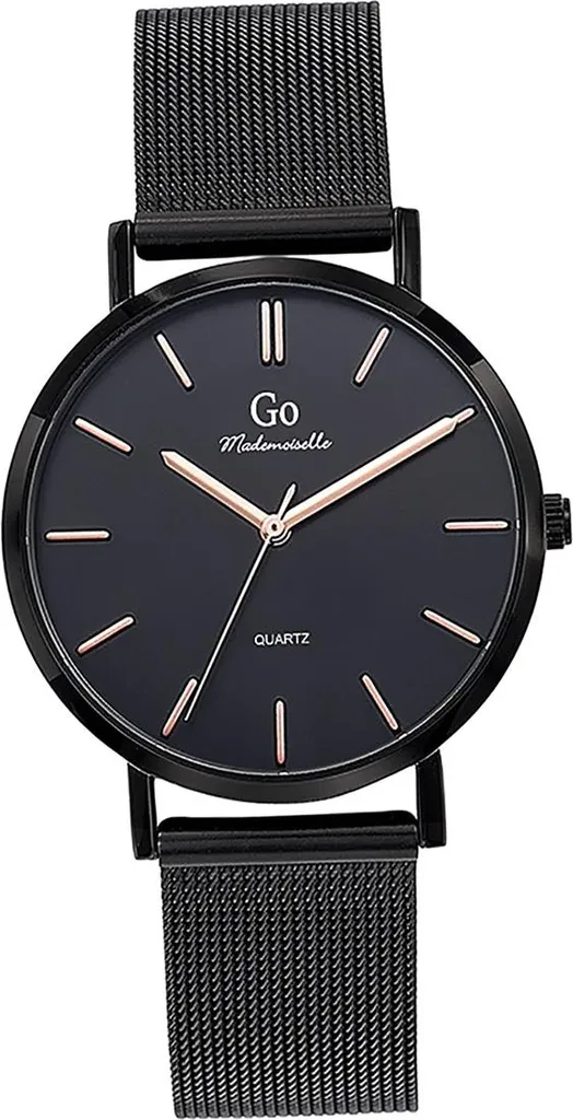 Girl Only Mademoiselle Montre Femme Noire Acier D2UGO695993 Analogique