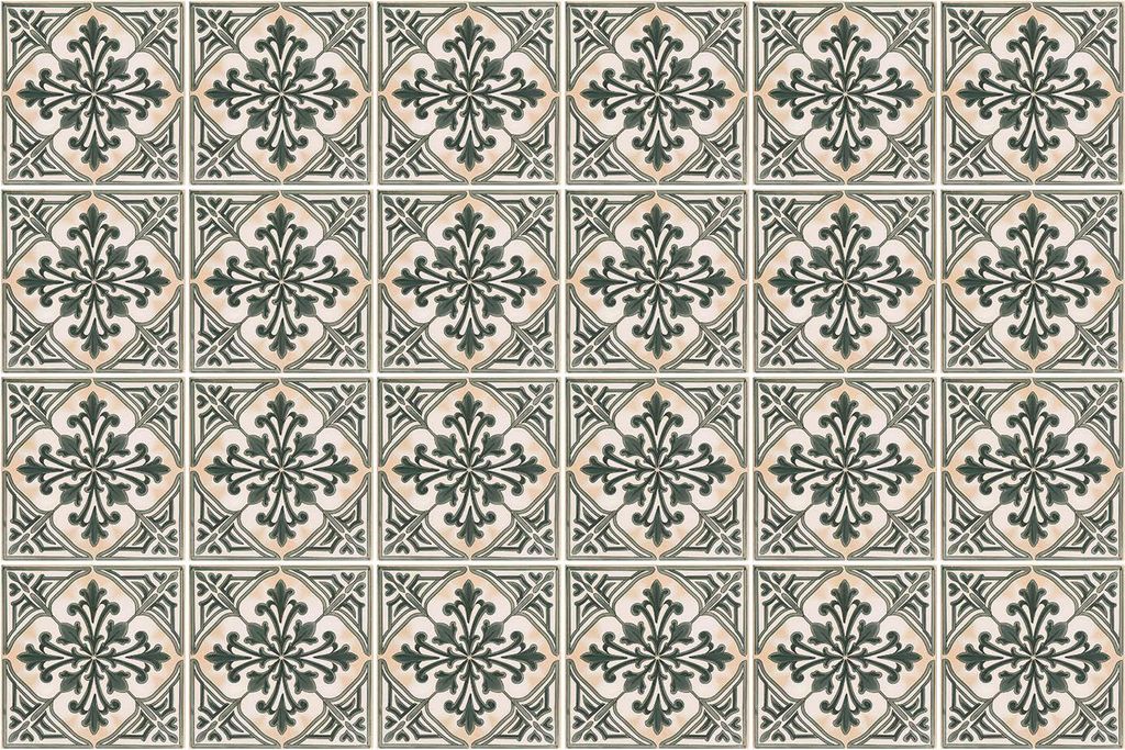 Fliesenaufkleber 10×10 cm – 24 Stück – Selbstklebend – Wasserfest – Pflegeleicht – Hitzebeständig – Für Küche & Bad – Blumenfliesen