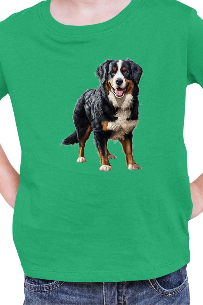 Kinder T-Shirt Dogs Breeds Weimaraner Dog Breed 007, 9-11 Jahr - 140 / Grün