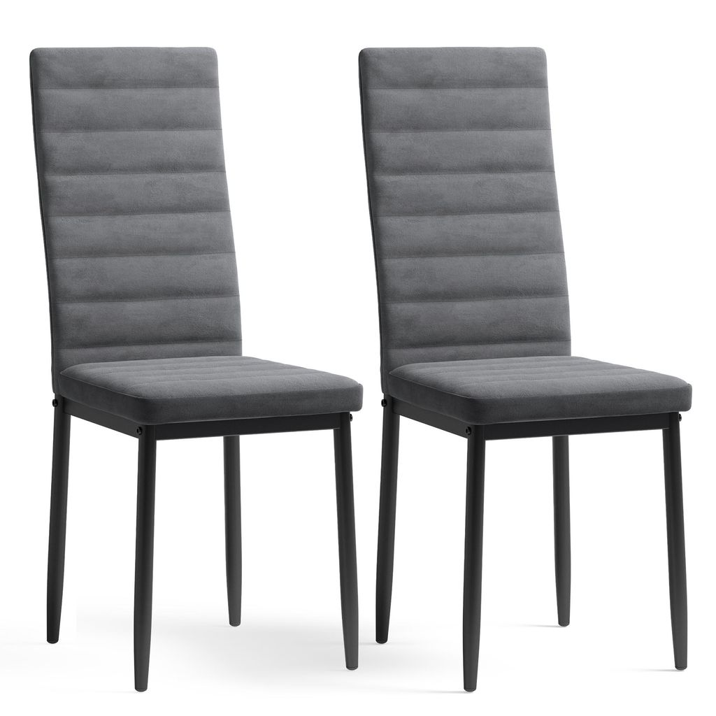 Bealife Esszimmerstühle 2er-Set – Ergonomische Rückenlehne, Produktbild 
