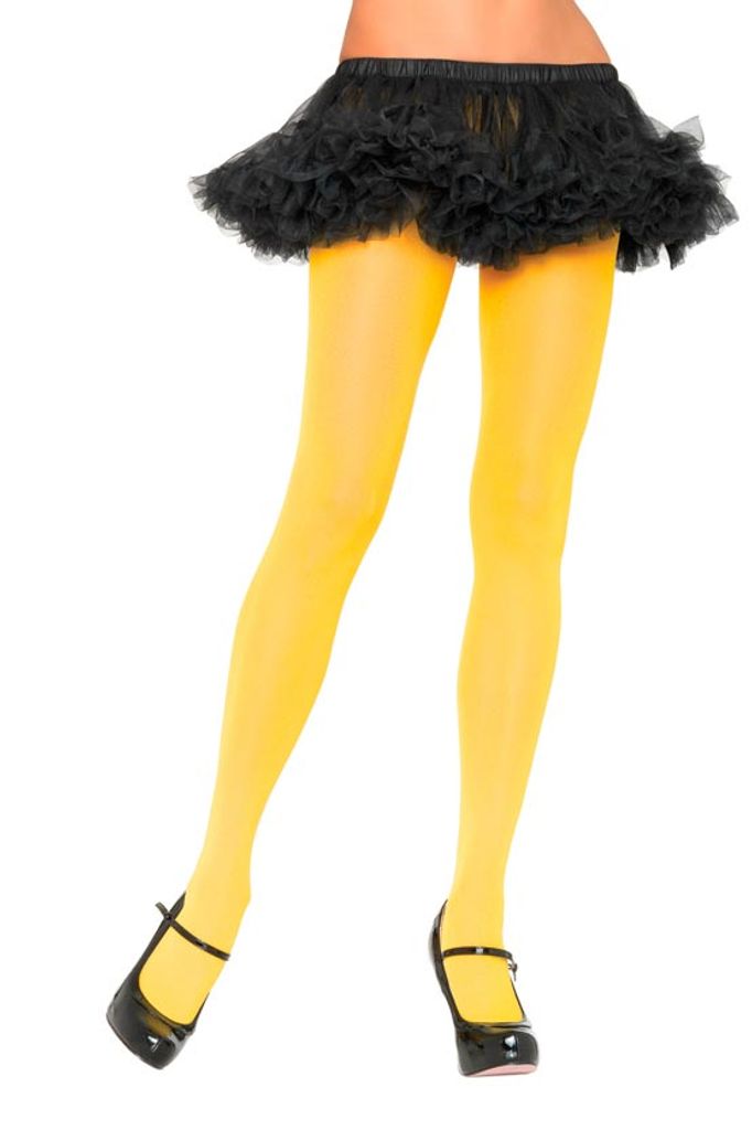 Strumpfhose gelb