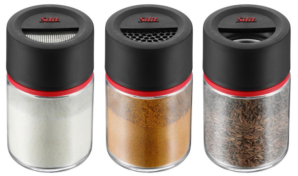 Silit Storio, Salz- und Pfefferstreuer-Set, Schwarz, Produktbild 