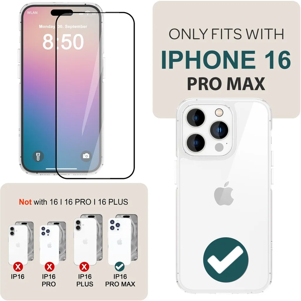 NALIA Vetro iPhone 16 Pro Max 9H: Recensione e Kit Installazione - 4