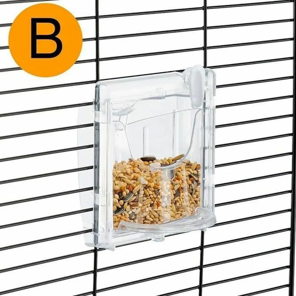 Cage à oiseaux Ferplast Canto anti-projections avec cloison mobile - 3
