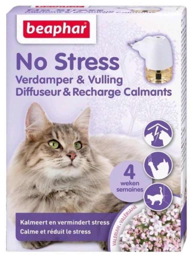 Beaphar No Stress, voor katten, verpakking Productafbeelding 