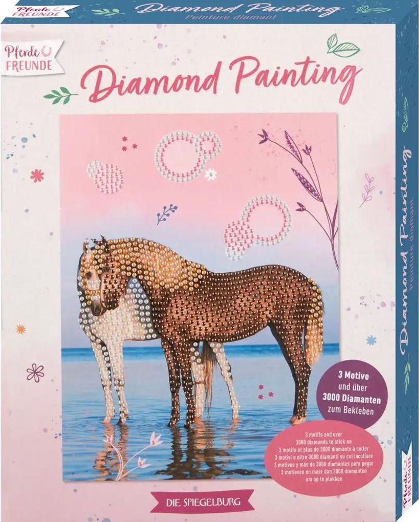 Pferdefreunde - Diamond Painting