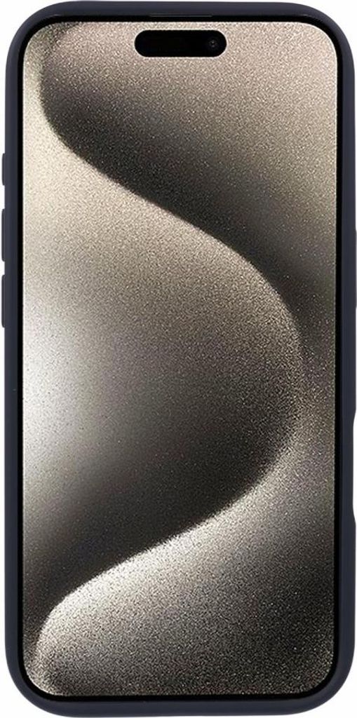 iPhone 16 Pro Hülle - Coverup Transparent Silikon Back Cover mit 360° MagSafe Compatible Ring Kickstand - Schwarz