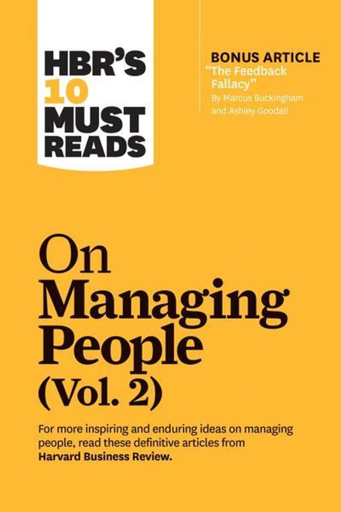 On Managing People Vol 2 – Lingua: Inglese