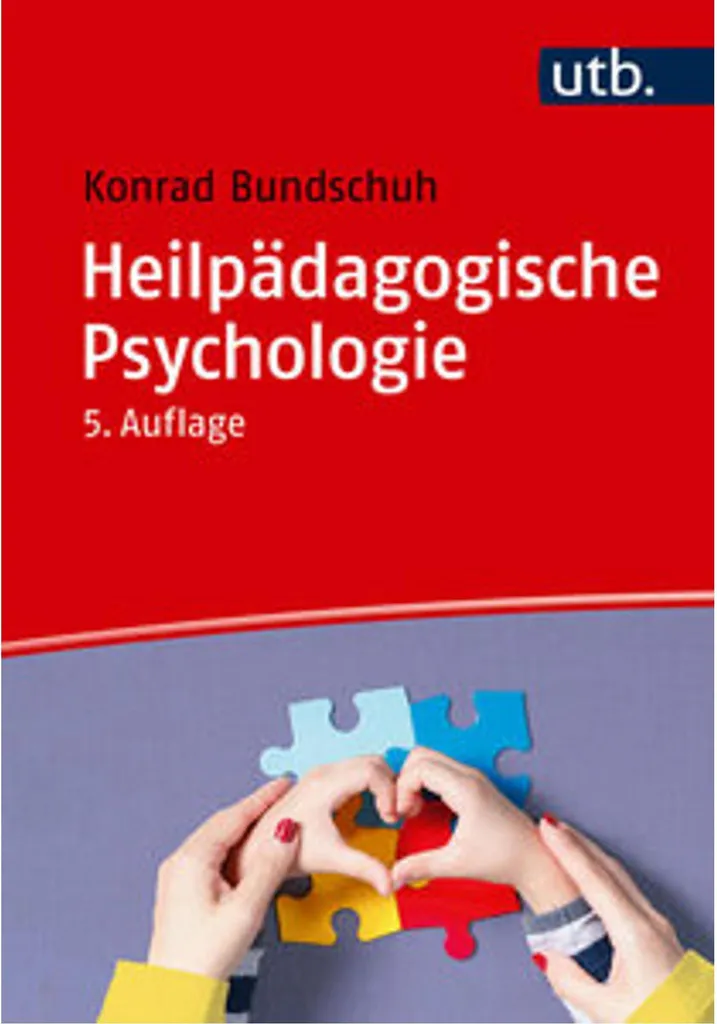 Livre Heilpädagogische Psychologie - Manuel de psychologie thérapeutique