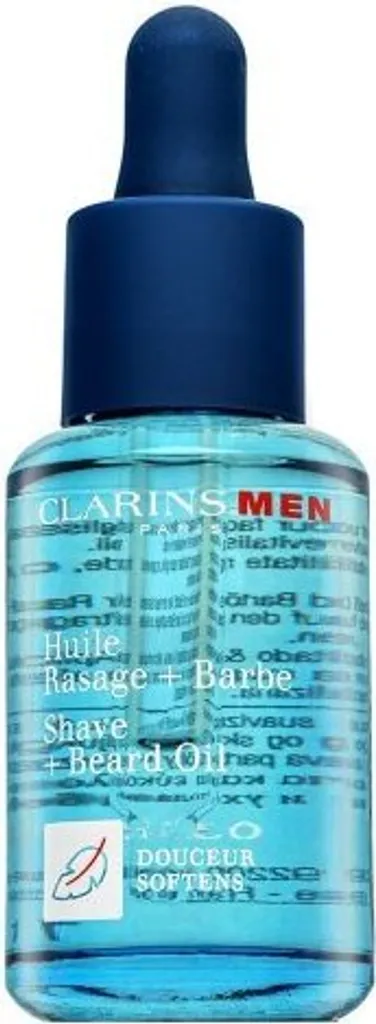 Huile Rasage Clarins Men 30ml - Solution Barbe Douce et Sans Irritation