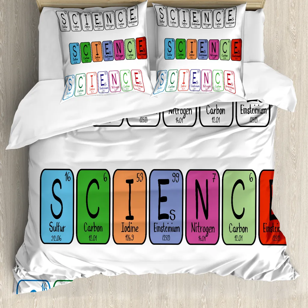 Copripiumino Chimica ABAKUHAUS 200x200 - Perfetto per Studenti