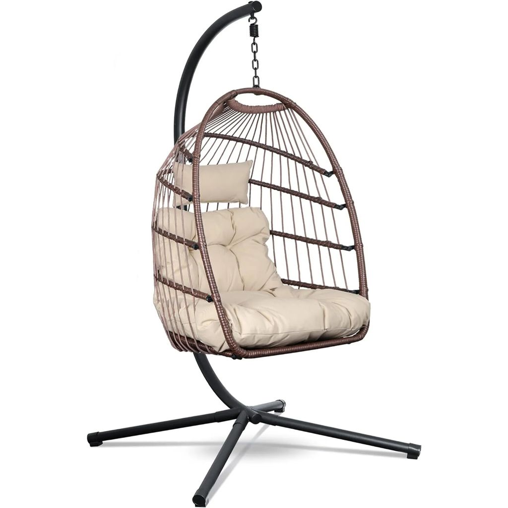 Swoods Hängesessel mit Gestell - Hängesessel Outdoor - Produktbild 