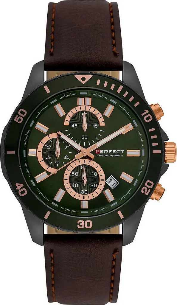 Orologio cronografo classico da uomo Perfect-PF01006