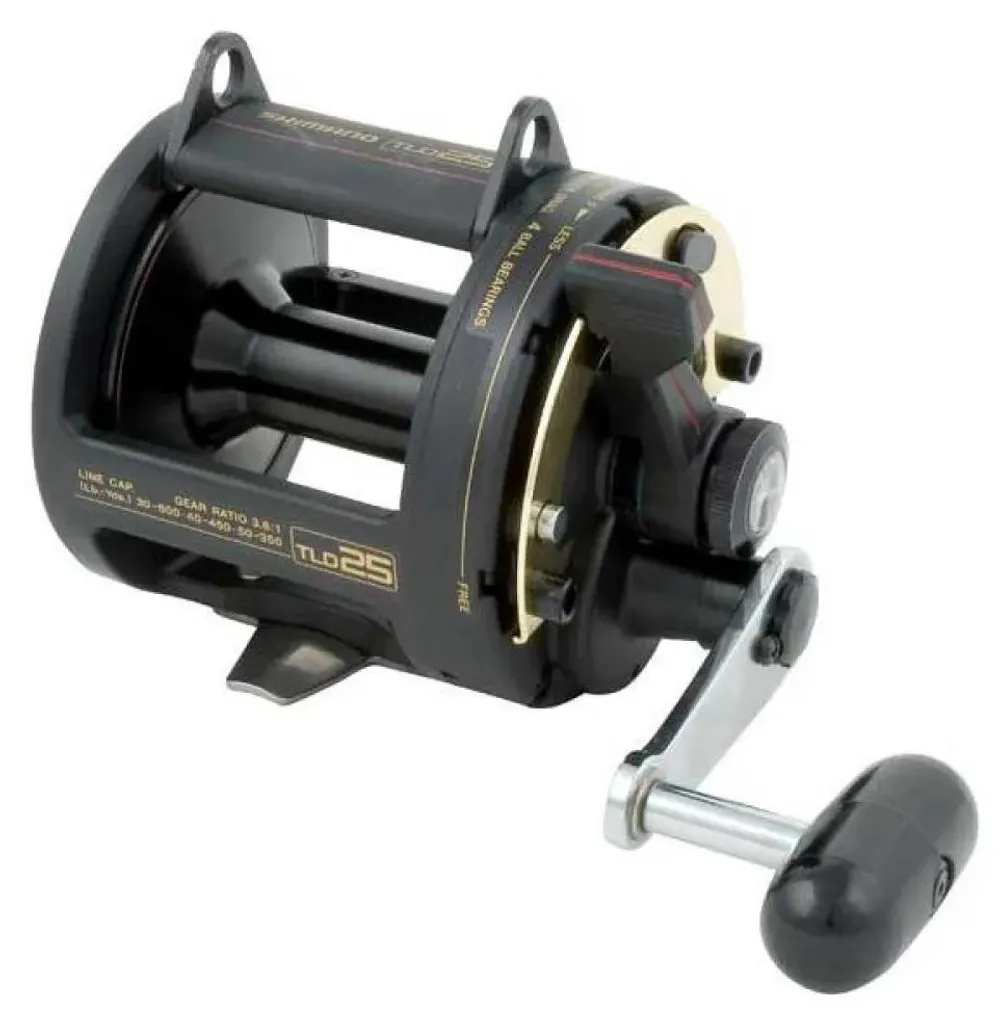 Moulinet Shimano Tld Trolling 20 lb avec Frein à Levier Monobloc
