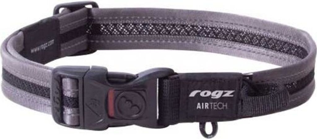 Rogz Airtech Hb87 G Hundehalsband Grau XL Grau XL