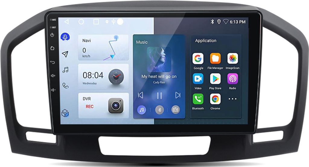 9''Carplay SWC android13 1+32G Für Opel Insignia 2009-2013 Buick Regal Autorádio GPS WIFI Android auto DAB Navi SWC