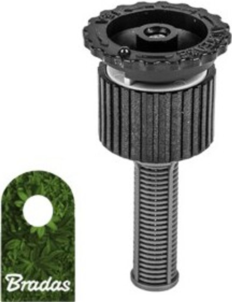 Sprühdüse für Pop-Up Sprinkler Versenkregner Einstellbare Düse 0-360° Bewässerungsflache 4,9m Bradas