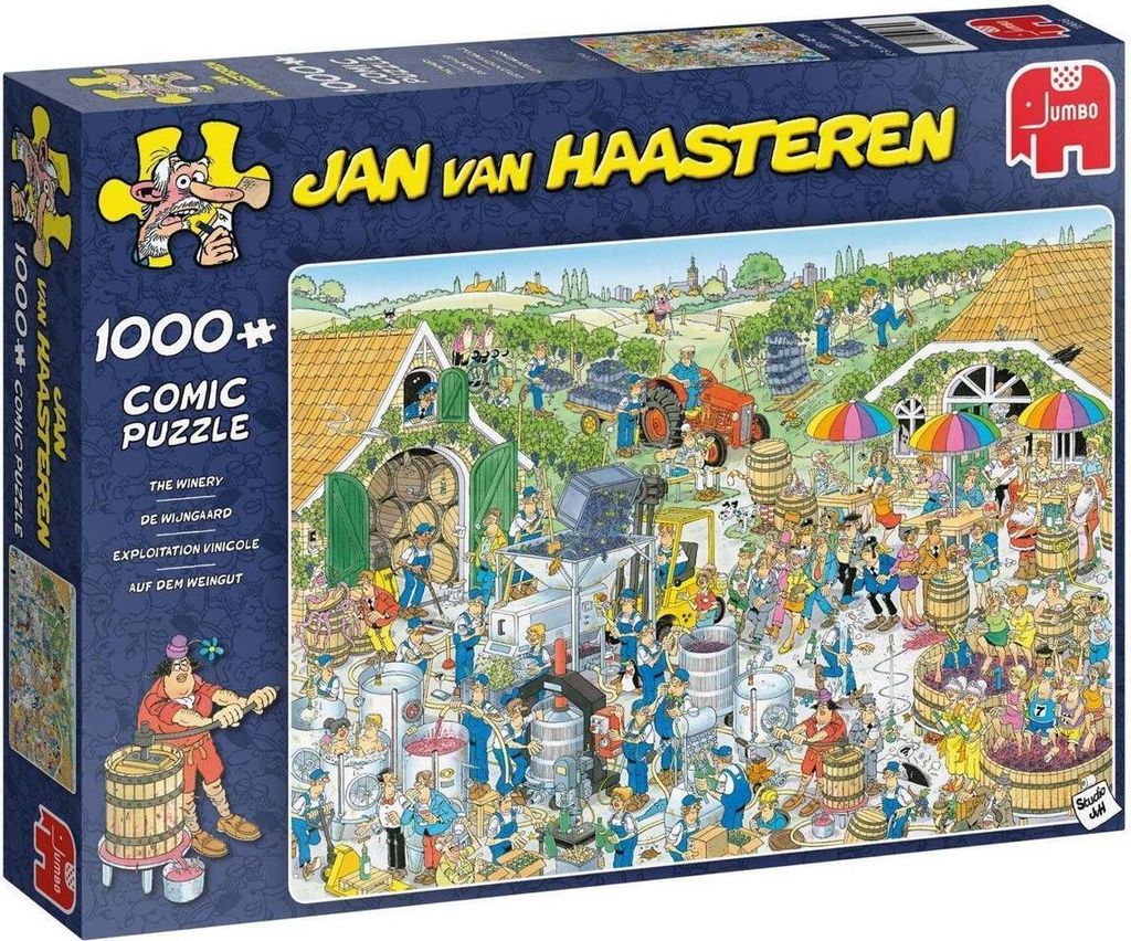 Jumbo Spiele Jumbo Jan Van Haasteren Auf dem Weingut 1000 Produktbild 