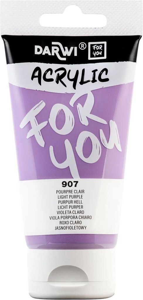 Darwi Dfy Acrylfarbe Light Purple 75 ml 1 stk
