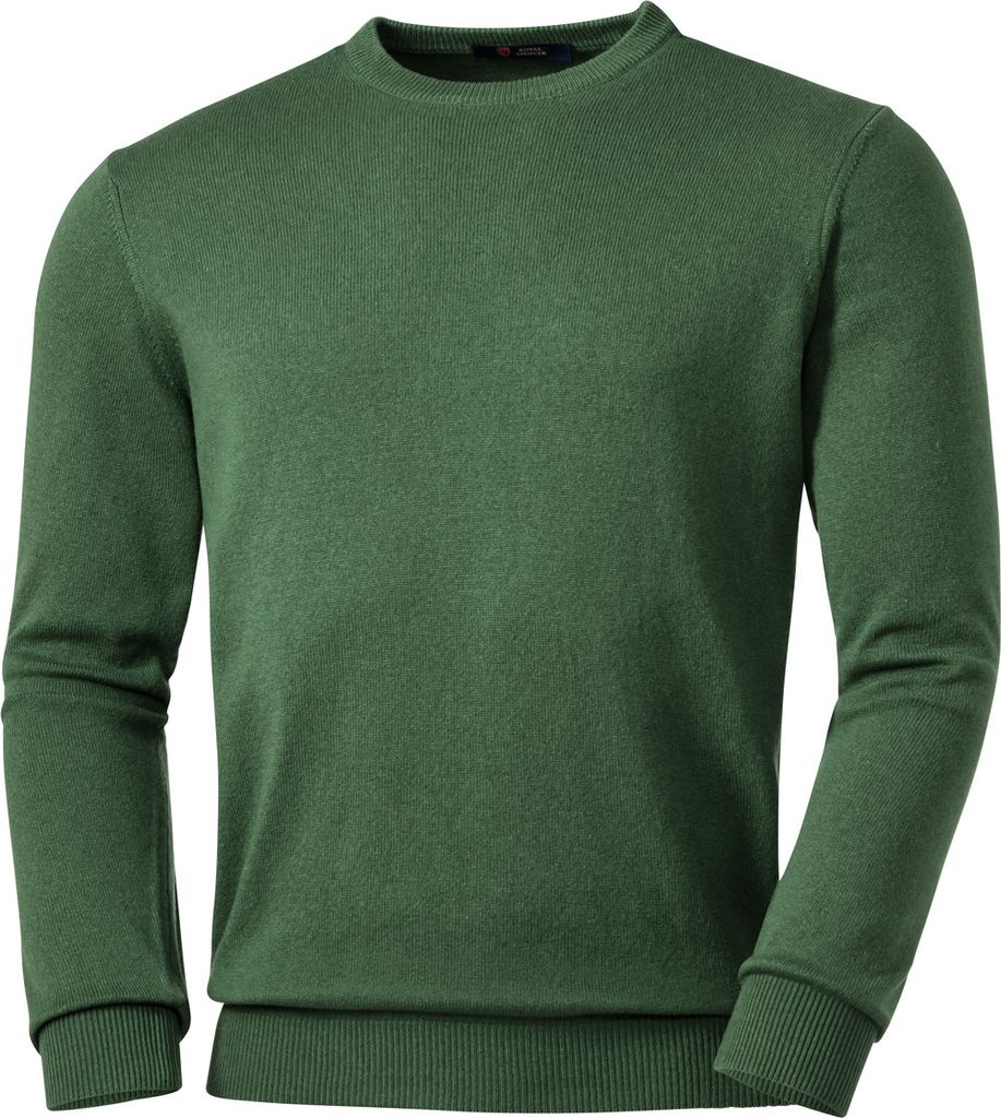 Royal Spencer Herrenpullover Kaschmir-Seide Rundhals, anschmiegsam weich und leicht