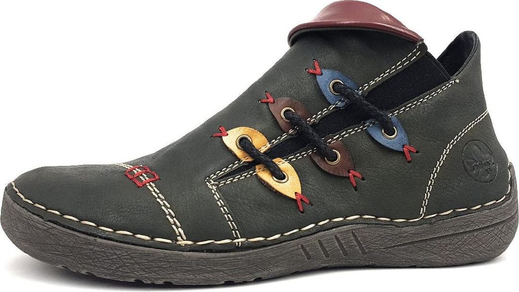 Botas de tacón bajo para mujer Rieker, con cremallera, Imagen del producto 