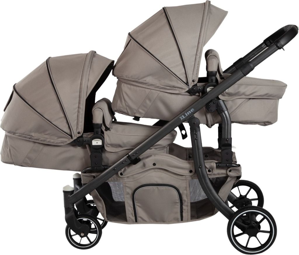 X Adventure Duo Kinderwagen Grün Produktbild 