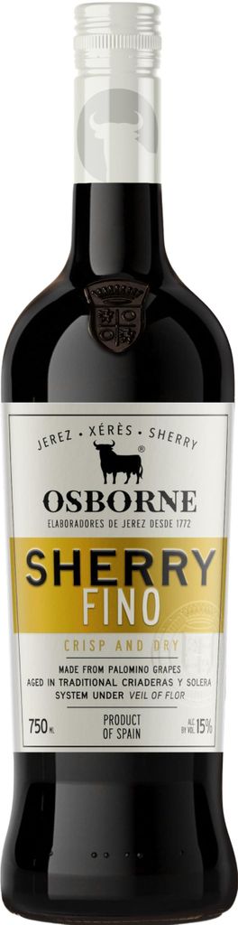 Osborne Sherry FINO 15% Vol. 0,75l Immagine del prodotto 