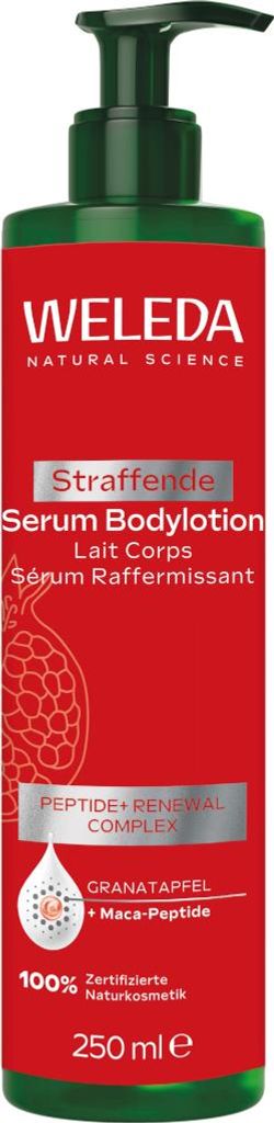 Weleda Straffendes Serum Bodylotion zieht schnell ein Packung 250ml