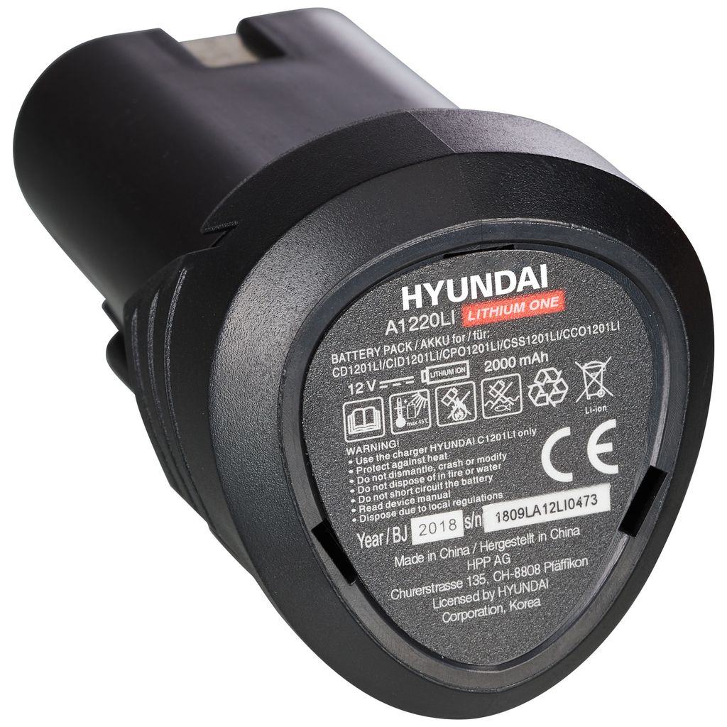 HYUNDAI A1220LI Akku Akkumulator Batterie 2.0 Ah (12V) Produktbild 