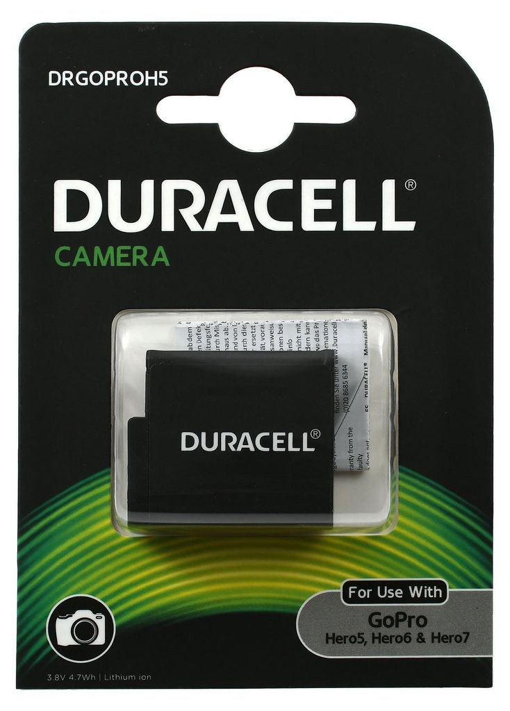 Duracell Akku für Action Cam GoPro Hero 7 / GoPro Hero 7 Produktbild 