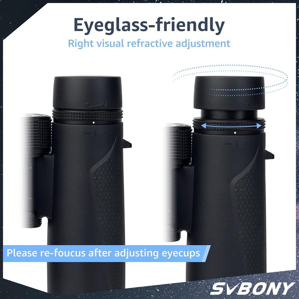 Dalekohled Svbony SV202 ED pro dospělé 8x42, výkonný Obrázek produktu 7