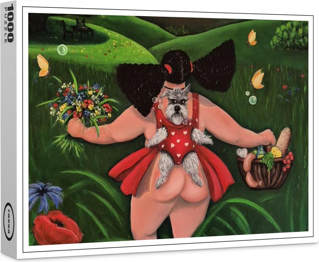 raxxa Premium-Puzzle "Alpenglück a.d. R. WeibsBild", 1000 Teile