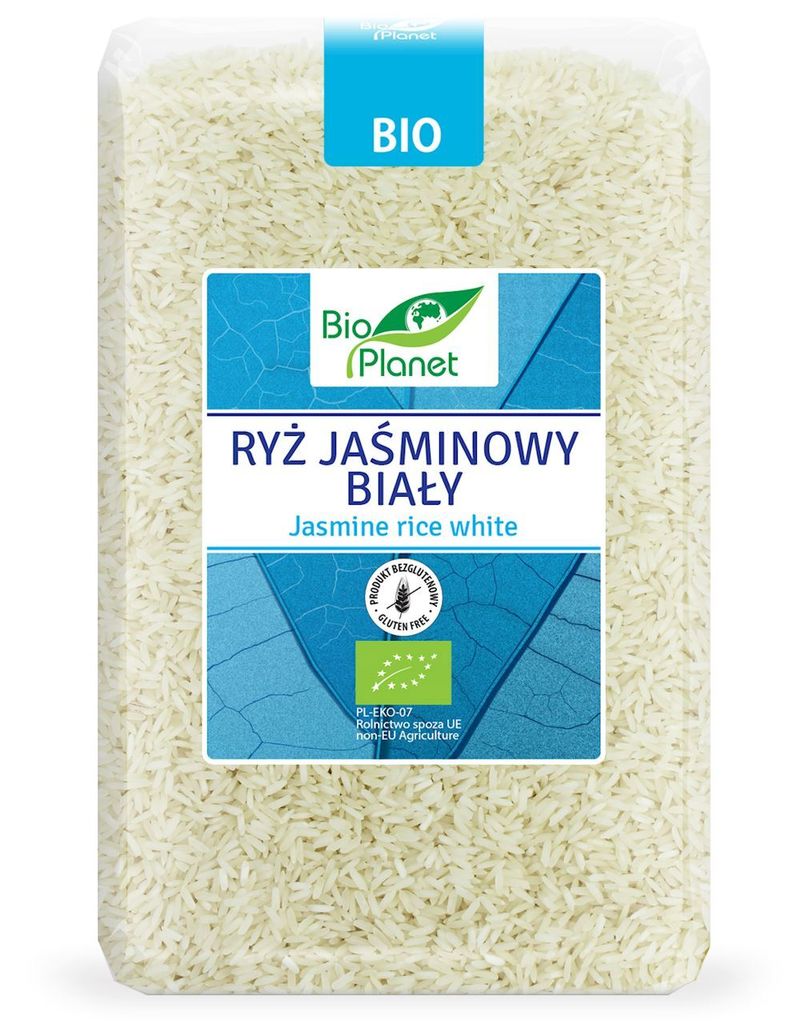 BEZLEPKOVÁ, BIELA JAZMÍNOVÁ RYŽA,2 kg -PLANÉTA Obrázok produktu 