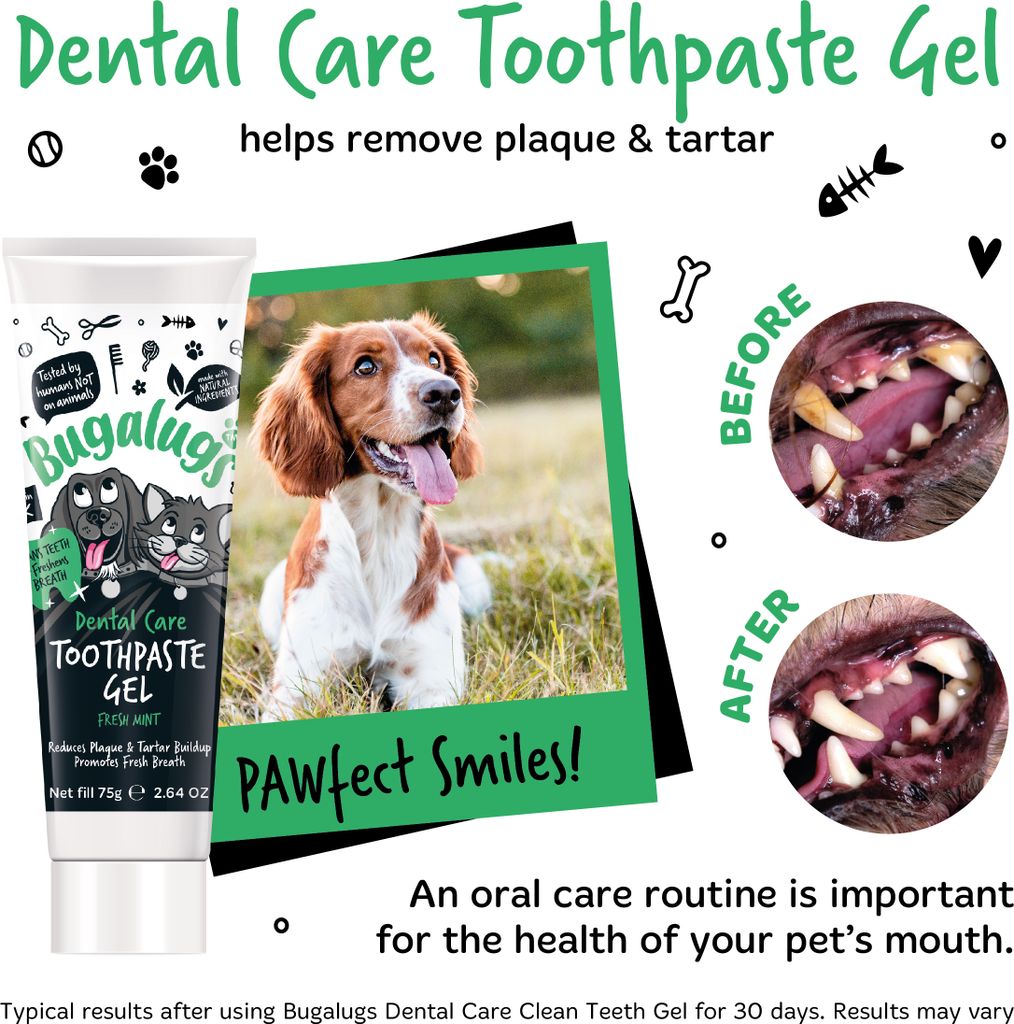Bugalugs Dental Care Zahnpasta Gel 75g – Frischer Produktbild 2