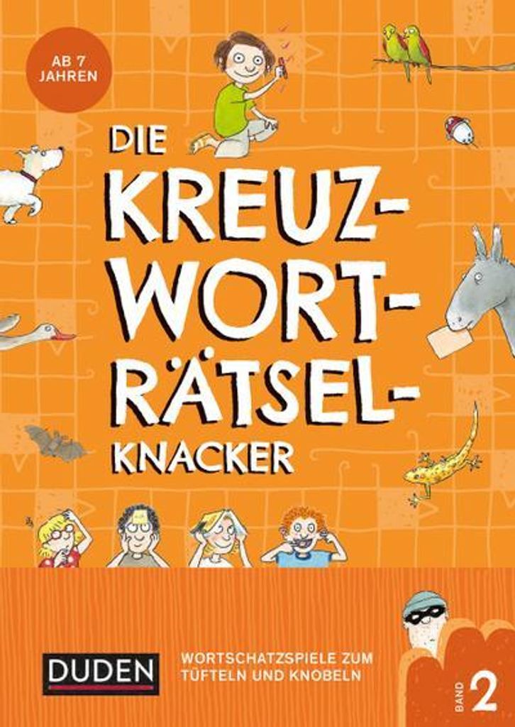 Die Kreuzworträtselknacker - ab 7 Jahren (Band 2) Immagine del prodotto 