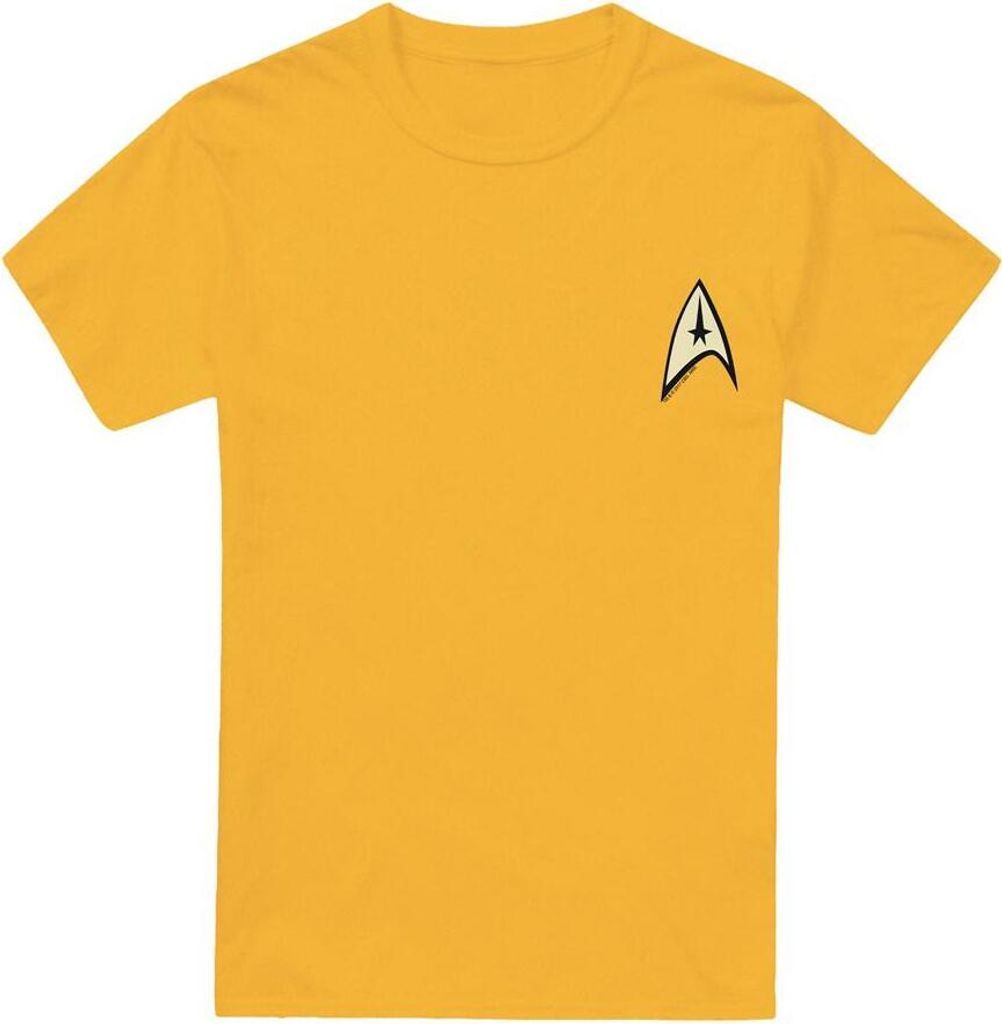 Star Trek - "Command Uniform" T-Shirt für Herren TV5629 (XXL) (Gold)