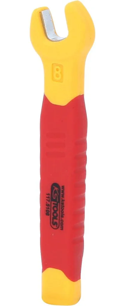 KS TOOLS 117.5108 Chiave Aperta Isolata 8mm VDE 1000V Professional