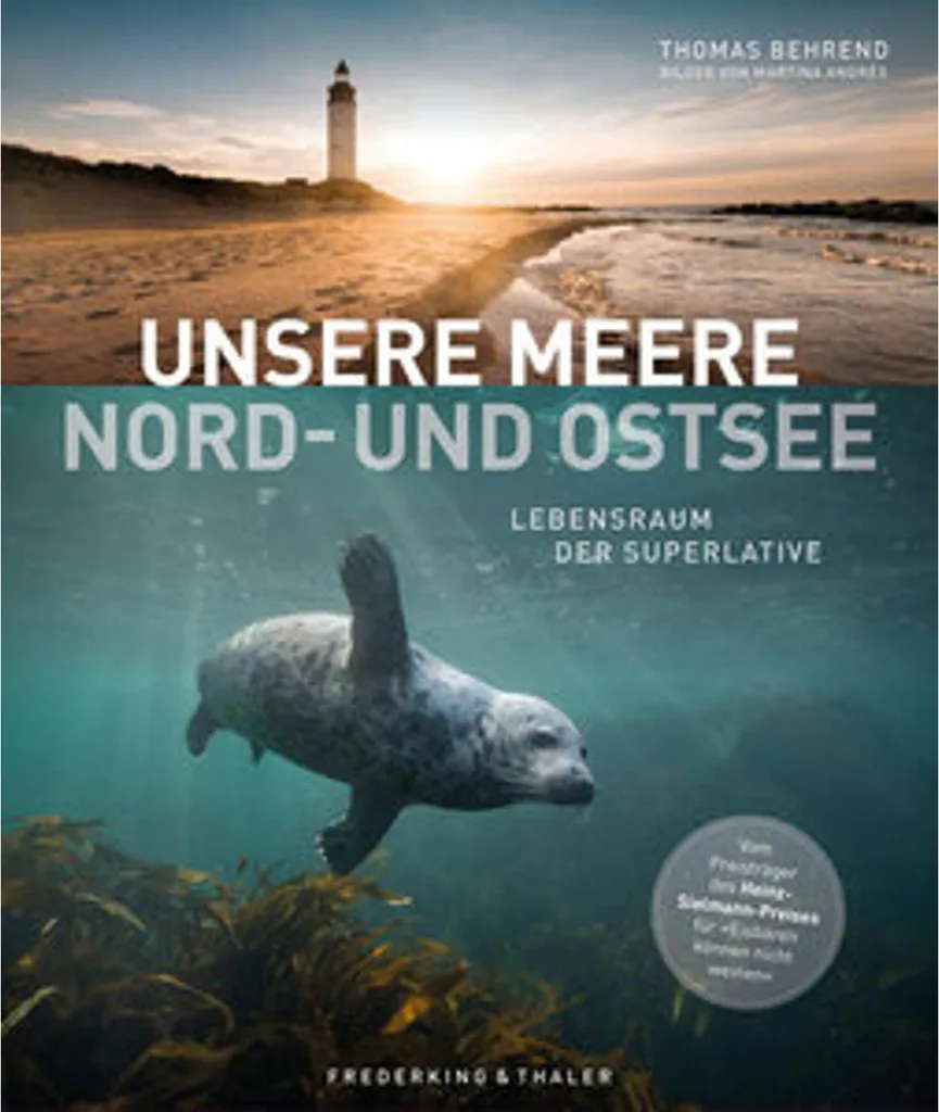 Livre Nos mers : merveilles de la mer du Nord et Baltique relié 256p